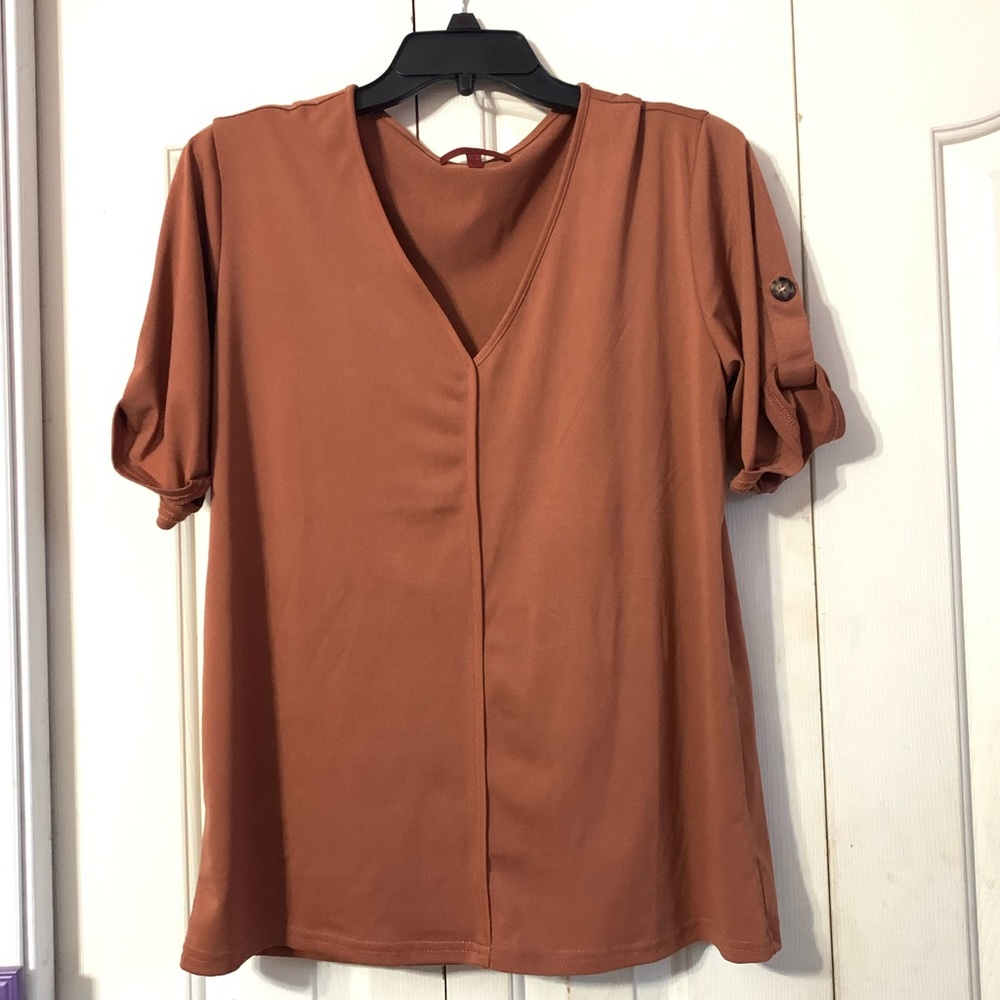 Brown blouse !